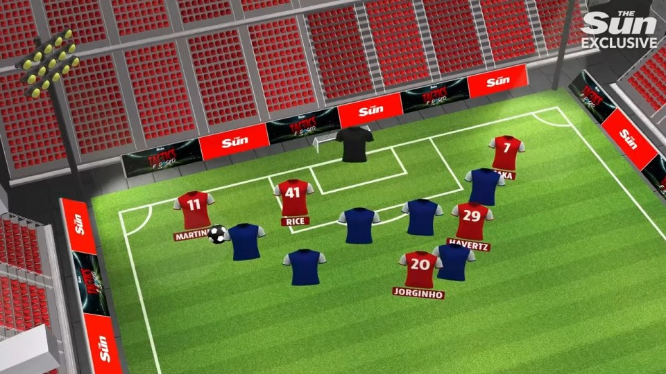 Havertz has the ability to drop deep and dictate play to allow the likes of Declan Rice to get into scoring positions