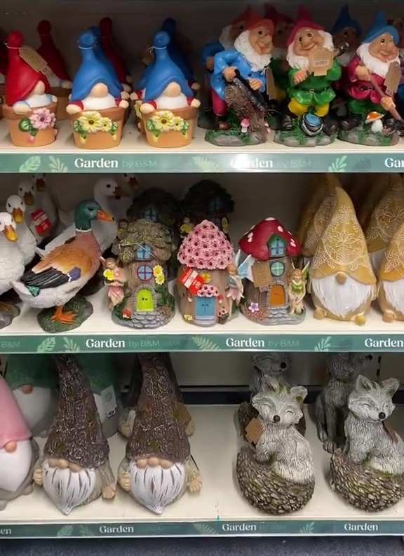 The new garden ornament range starts from £2