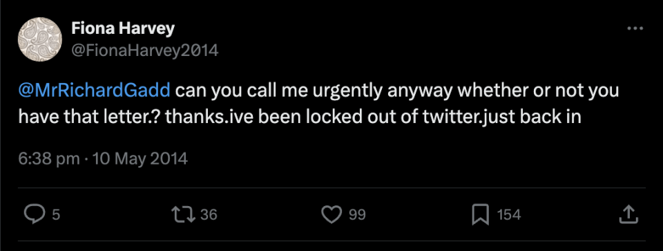 Tweets dating back to 2014 contain similar claims as made in the show