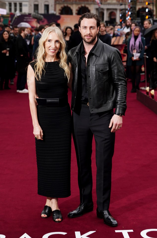 Sam Taylor-Johnson (left) and Aaron Taylor-Johnson attending the world premiere of Sam Taylor-Johnson's Back to Black, at the Odeon Luxe in London. Picture date: Monday April 8, 2024. PA Photo. See PA story SHOWBIZ Black. Photo credit should read: Ian West/PA Wire