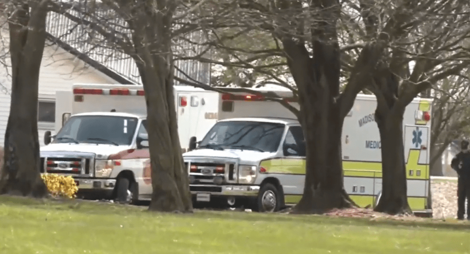 Hall was rushed to hospital but tragically died from the gunshot wounds