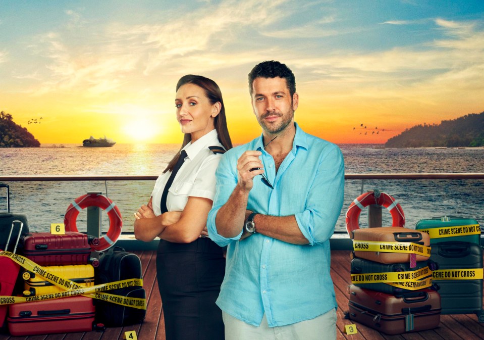 Ross is joining Catherine Tyldesley and Shayne Ward in The Good Ship Murder