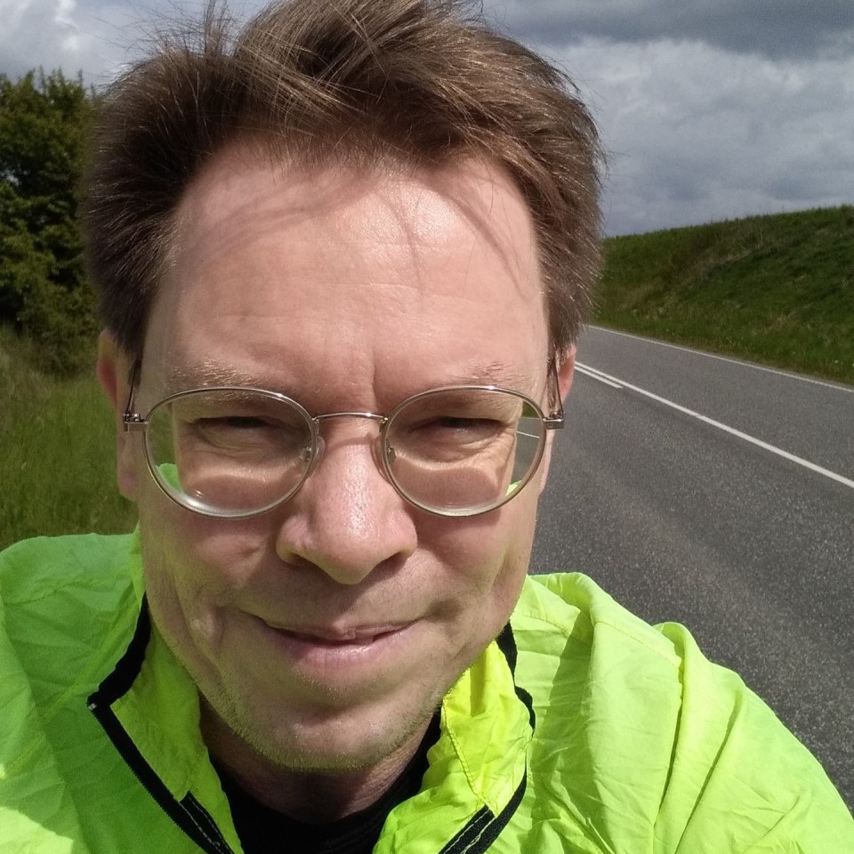 Runner Jesper Olsen also completed the trek in 2010