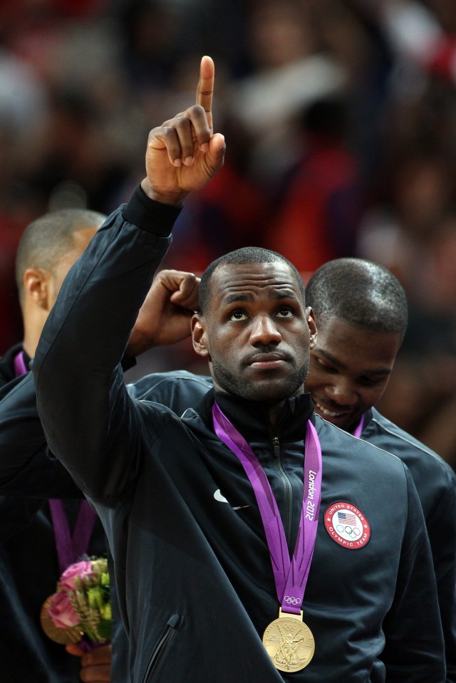 James has won two gold medals - including at London 2012 - and is targeting a third in Paris