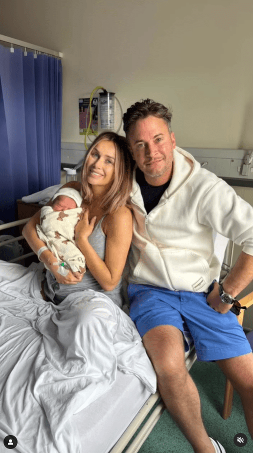 The couple split around the time of Bonnie's birth in September 2023