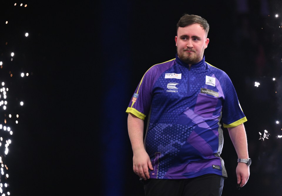 Luke Littler has been named on the Forbes' 30 under 30 list for sport and games