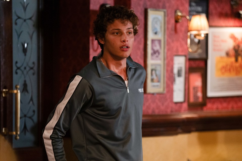 Bobby met Jazzy on the set of EastEnders