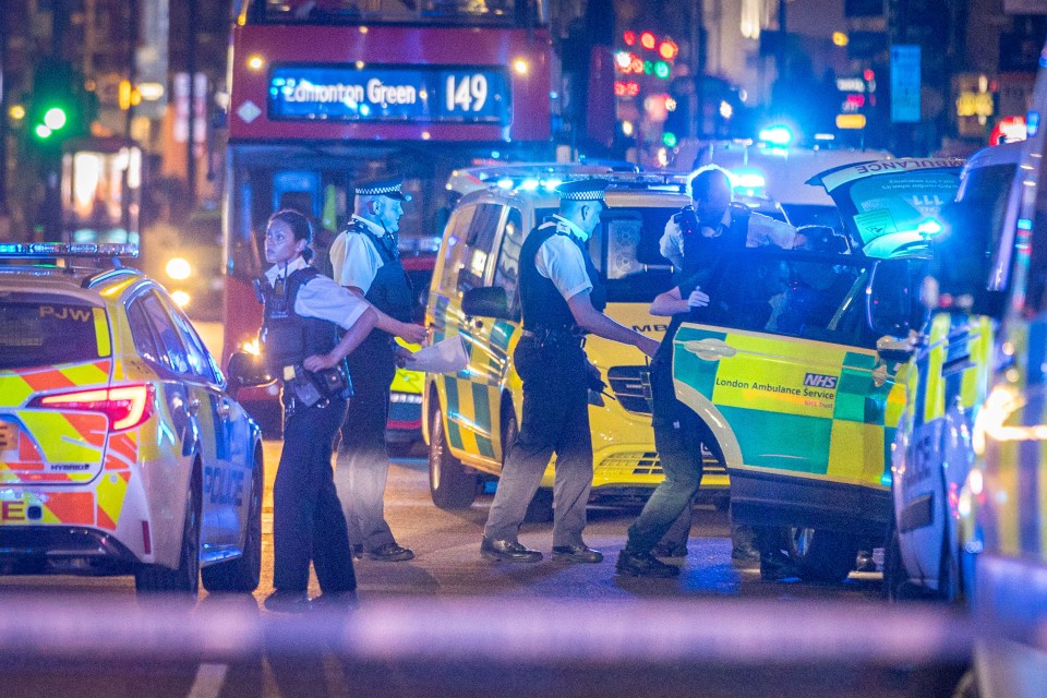 The horror saw three other adults injured, too
