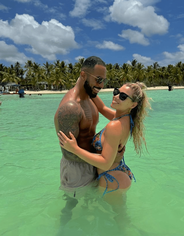 Molly Rainford and Tyler West have taken a trip to the Domincan Republic