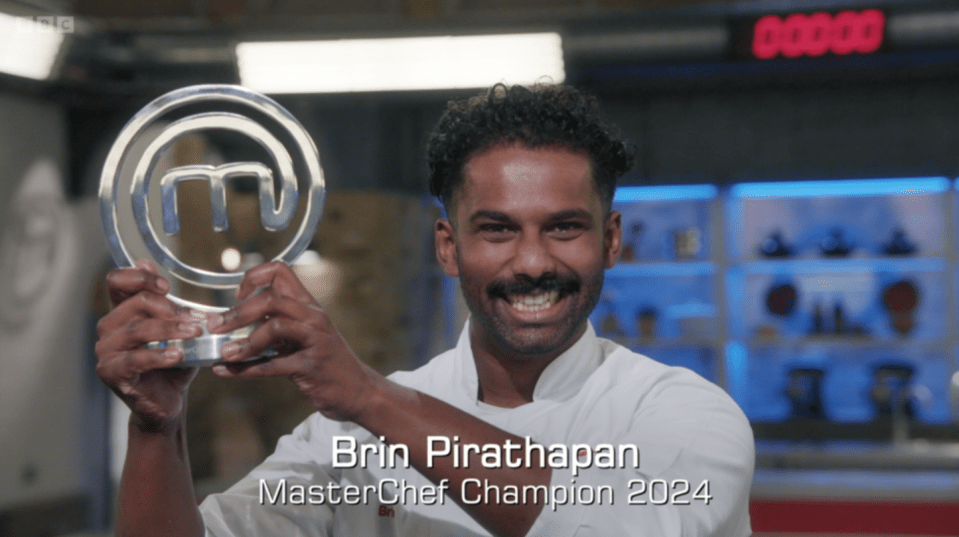 Brin was crowned the champion of the show