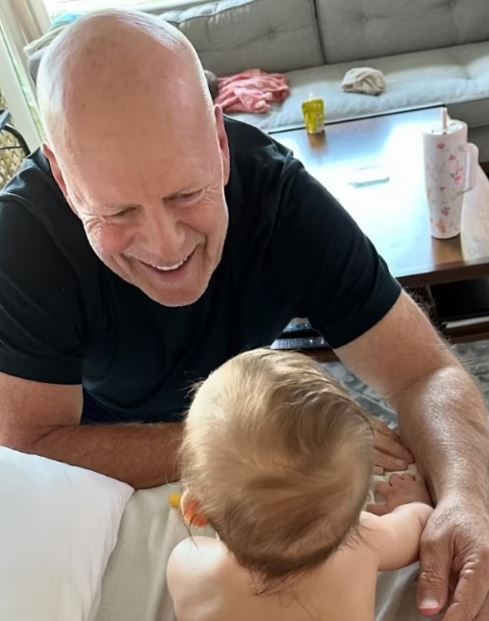 Rumer said that Bruce likes spending time with her daughter Louetta