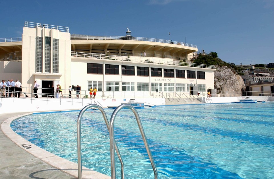 The pool is a Grade II listed building and opens every summer