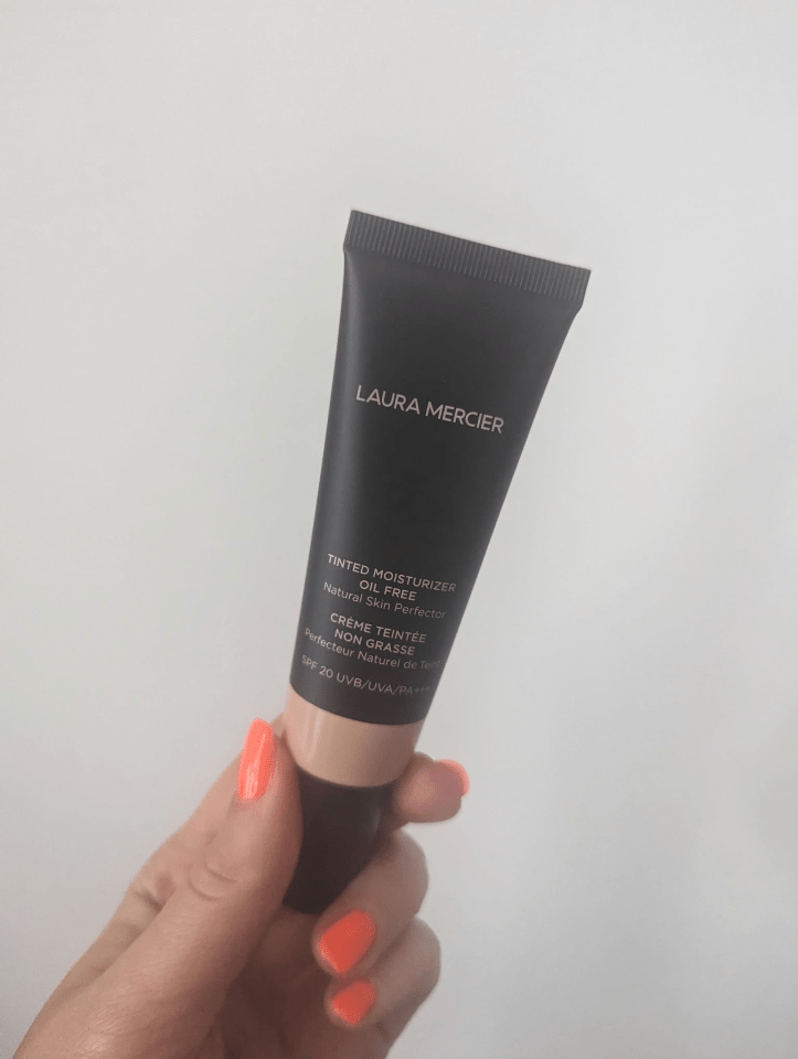 Laura Mercier tinted moisturizer.