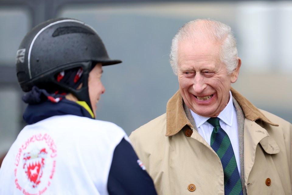 King Charles was all smiles at the Windsor Horse Show