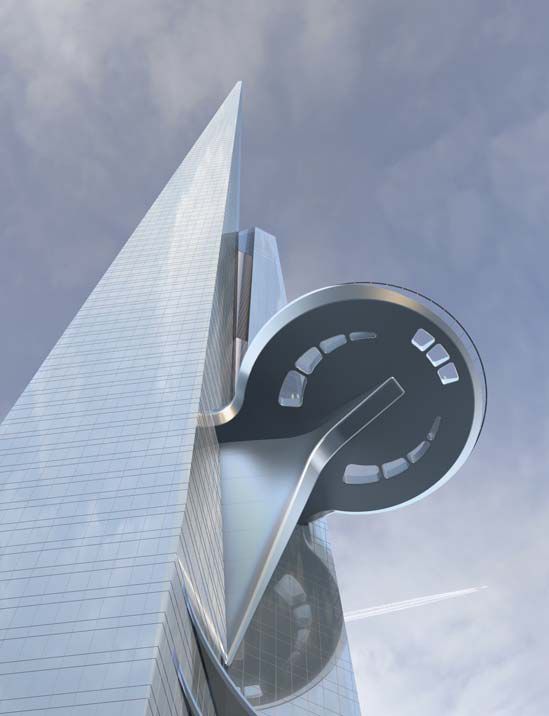 The tower will become the first building to be one kilometre tall