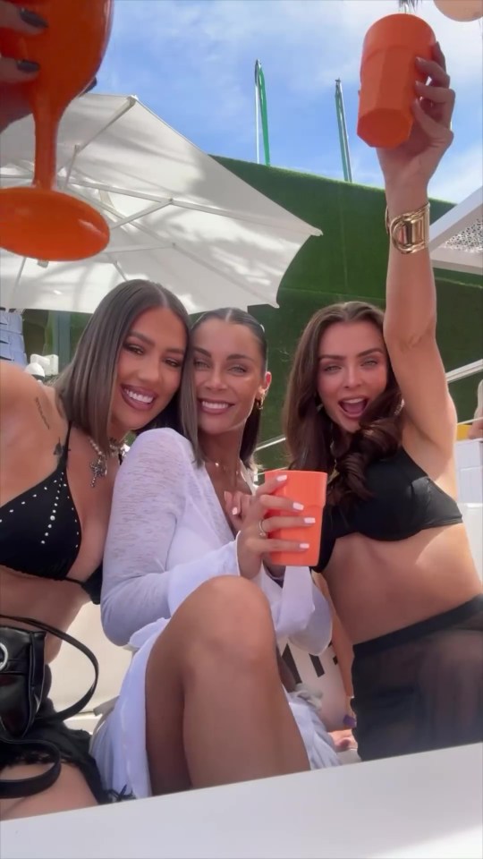 Kady is currently enjoying a girls holiday in Marbella with friends including Demi Sims