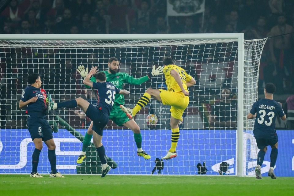 Mats Hummels headed home to silence Parc des Princes just after the break
