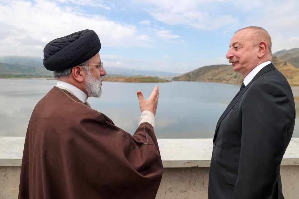 Raisi was last seen with the Azerbaijan president Ilham Aliyev as they inaugurated a dam project