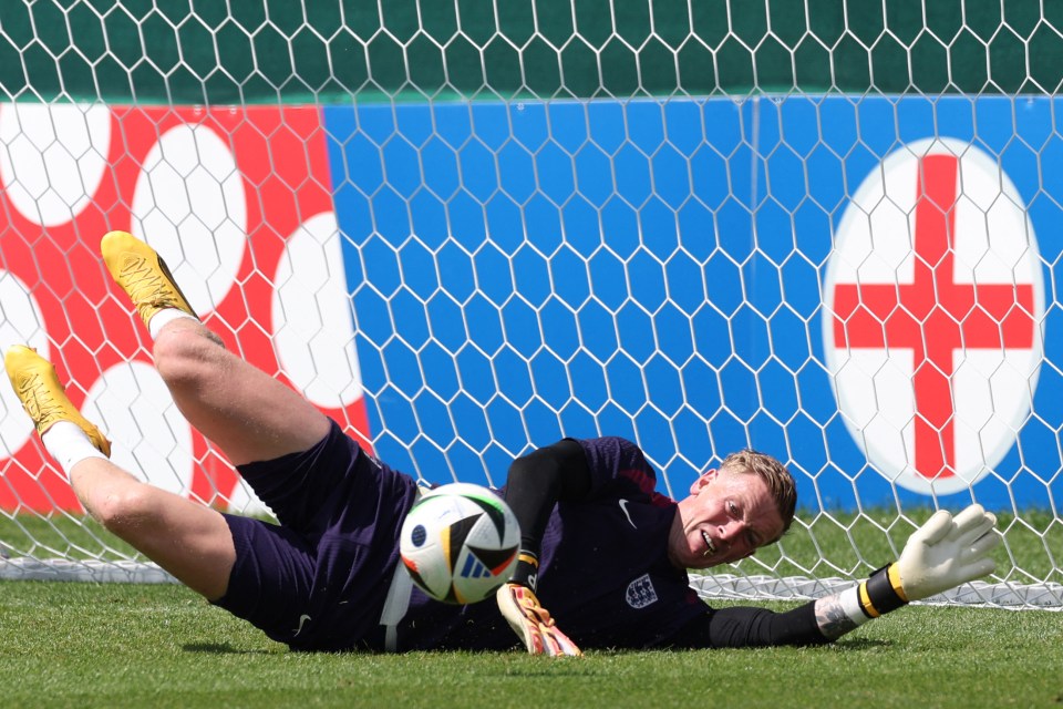 Wilshere has urged Jordan Pickford to start playing out from the back