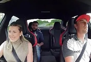 I got to take a lap around the infamous Nurburgring circuit