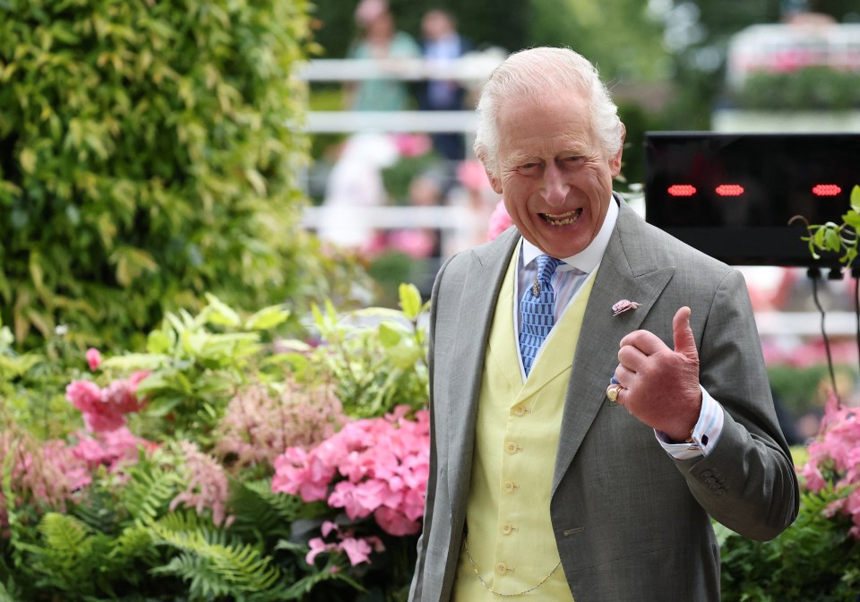 The monarch revealed he would not attend today