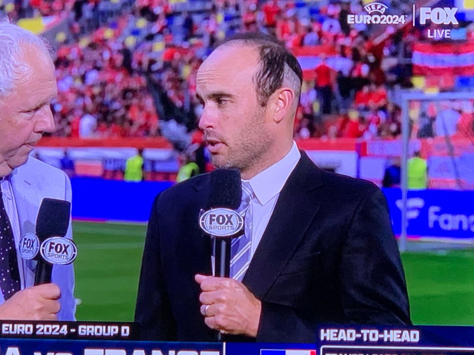 Football fans were stunned after spotting an ex-Prem star on their screens