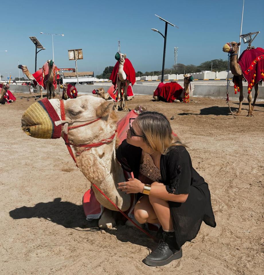 She is no stranger to travelling and has shared snaps of her holidays on social media
