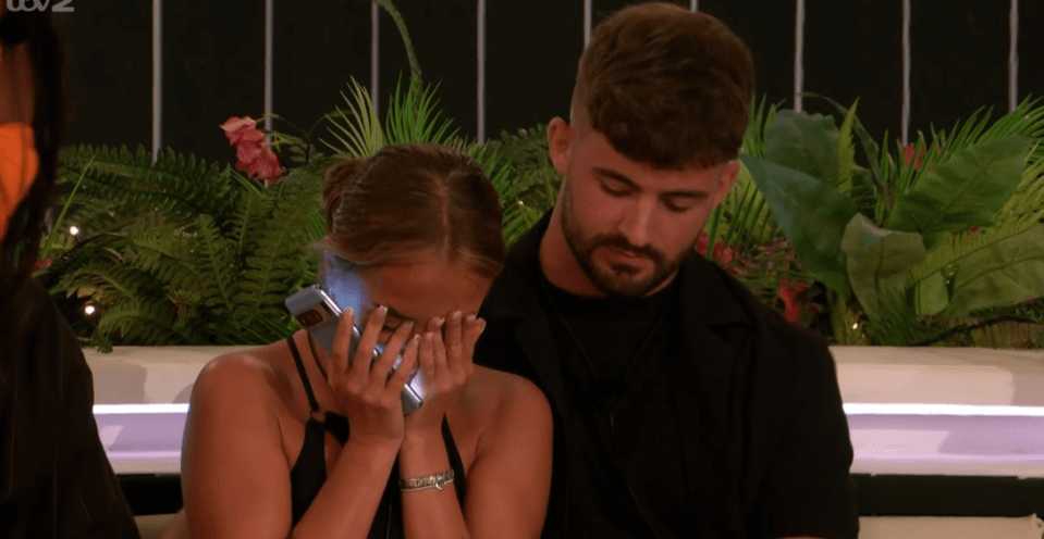 Nicole Samuel was left in tears