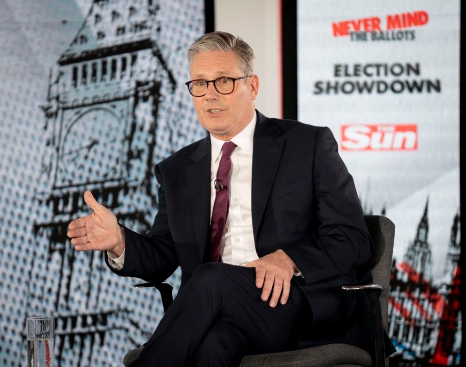 Sir Keir also faced a grilling on how his party would solve the small boats crisis
