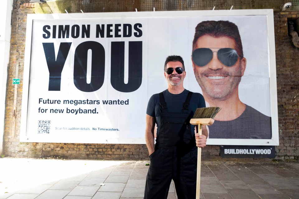 He is now on the lookout for the next big boy band as he launches a nationwide audition tour ahead of a new TV documentary