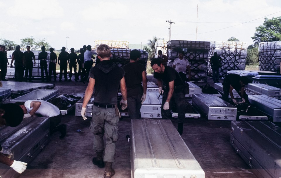 There were bodies laying on top of bodies of their relatives