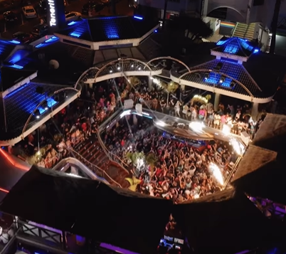 Jay was at the three-day NRG festival on the island of Tenerife