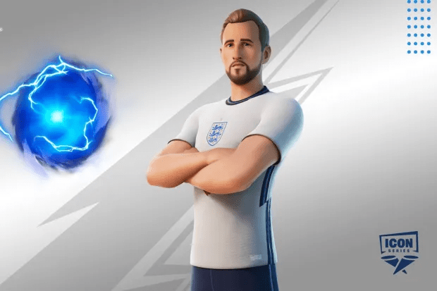 Harry Kane's skin became playable on June 12, 2021