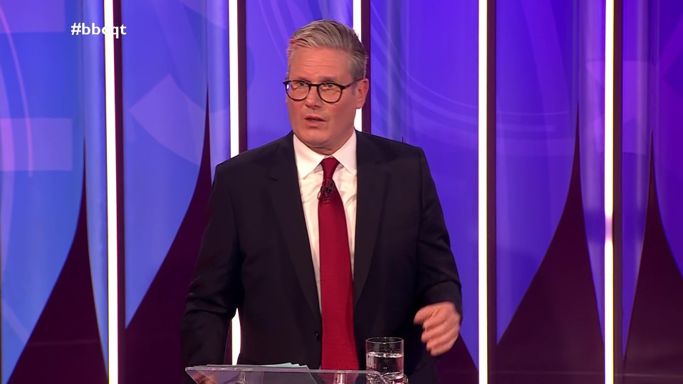 Sir Keir once again refused to put a number on how much Labour would cut net migration