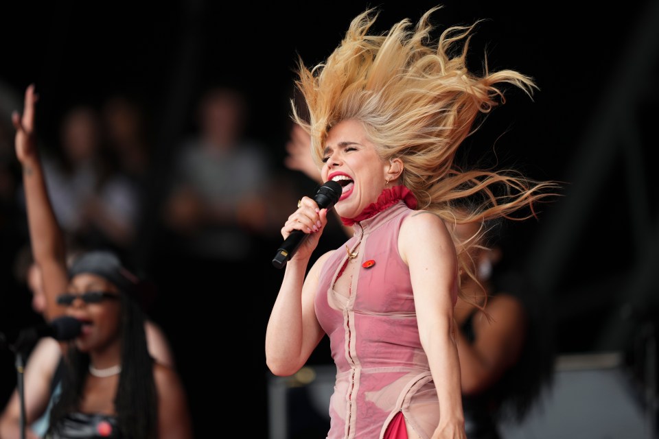 Paloma said 'The patriarchy is invisible but it’s there. It’s our job to not partake in it'
