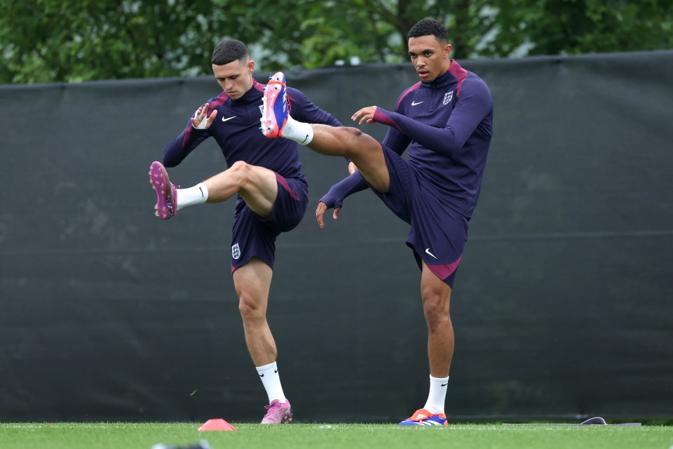 Phil Foden and Trent Alexander-Arnold are tipped to stay in the side