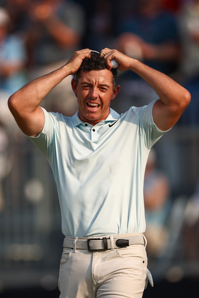 McIlroy narrowly missed out on winning the US Open yesterday