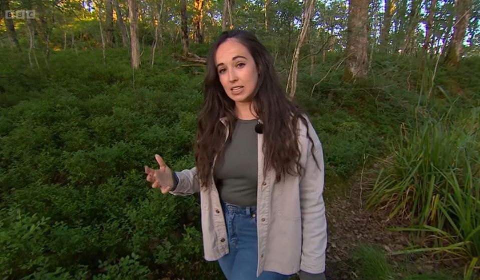 Megan, a zoologist and conservationist, joined the programme in 2020