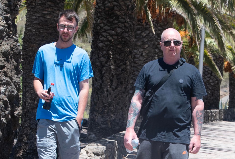 Zak and Warren Slater have been scouring Tenerife for weeks as the family continues their search