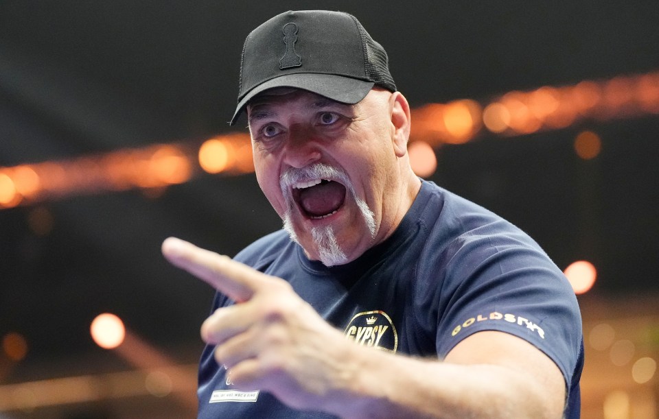 But dad John will remain in his son's corner for the Usyk rematch