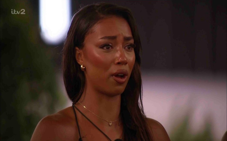 EROTEME.CO.UK FOR UK SALES: Contact Caroline 00 44208 374 8542 If bylined must credit ITV2 Love Island Picture Shows: Love Island Film Festival. They show Will Anderson and him flirting with Jessy Potts and then kissing Lucy Graybill. Uma Jammeh watching it and gets very angry. The rest of the islanders are watching. NON-EXCLUSIVE Date: Sunday 7th July 2024 Job: 240707UT14 London, UK EROTEME.CO.UK Disclaimer note of Eroteme Ltd: Eroteme Ltd does not claim copyright for this image. This image is merely a supply image and payment will be on supply/usage fee only.