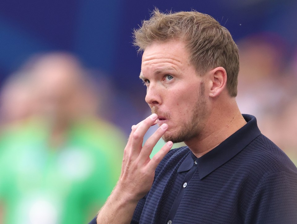 Germany boss Julian Nagelsmann has called for the handball rule to be changed