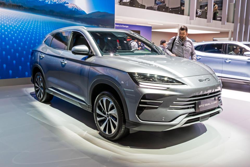 BYD is set to launch three new models in the UK next year