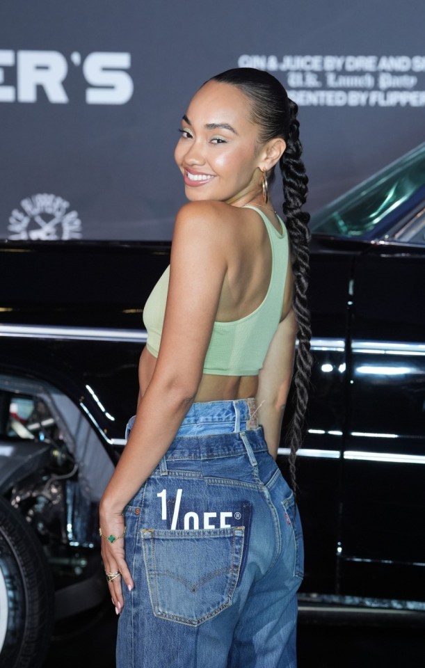 Leigh-Anne Pinnock at the UK launch of Dr Dre and Snoop Dogg's Gin and Juice at Flipper's in London. Picture date: Thursday July 18, 2024. PA Photo. Photo credit should read: Ian West/PA Wire