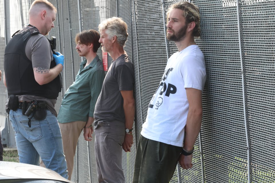 Three activists from Just Stop Oil are detained after trying to cause disruption at Heathrow Airport