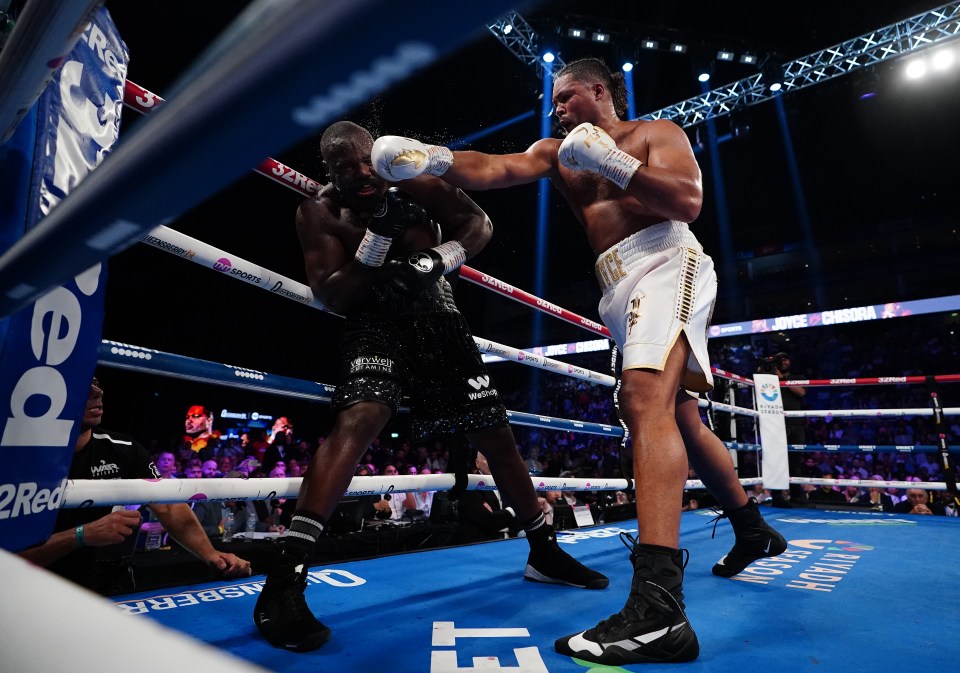 Both fighters gave their all in an unbelievable fight