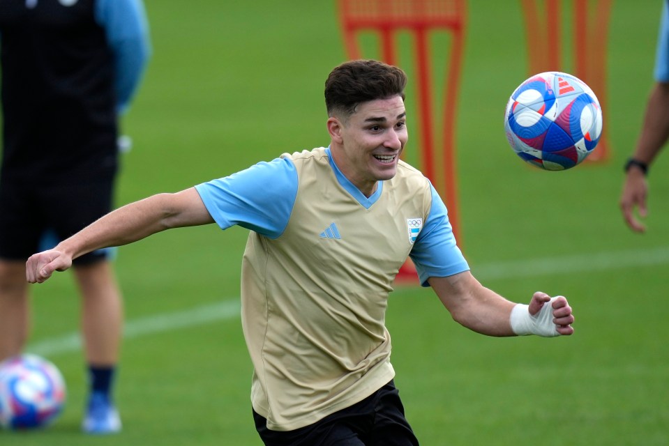 While Julian Alvarez is hoping to add to his World Cup and Copa America medals with Argentina