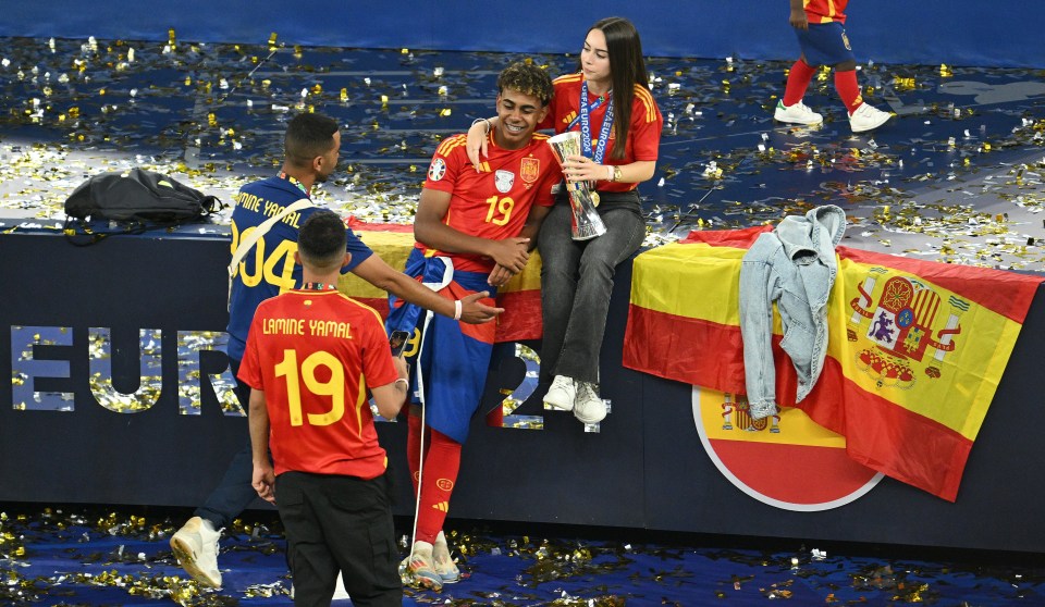 a man wearing a jersey with the number 19 on it