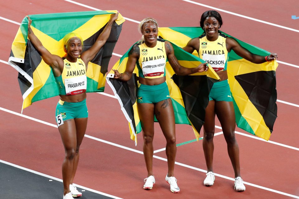 She has won Olympic gold in the 4x100m