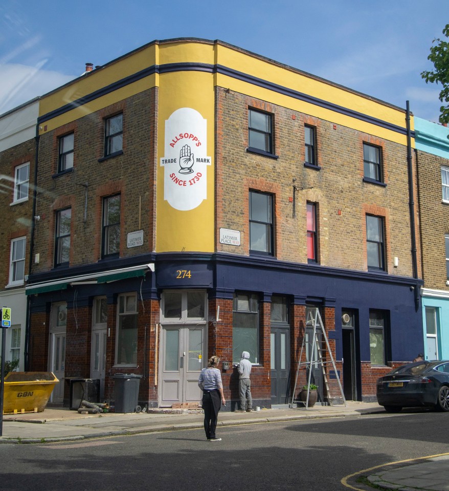 The pub on Latimer Road in North Kensington is undergoing building works in a bid to turn it into a micro brewery or distillery.